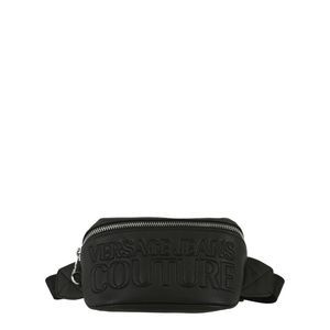 Versace Jeans Couture Log Embossed Belt Bag Black Mens